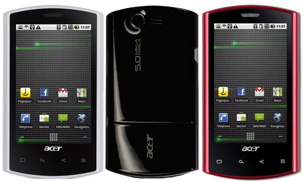Năm 2013 Acer sẽ ra mắt 6 mẫu smartphone mới
