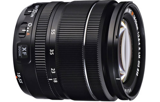 Ống kính kit 18-55 mm và 14 mm cho máy mirrorless của Fujifilm