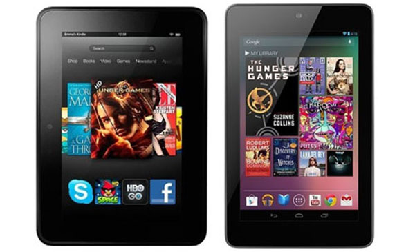 Chọn mua Kindle Fire HD hay Nexus 7?