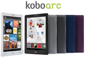 Kobo ra tablet Android 7 inch cạnh tranh Amazon
