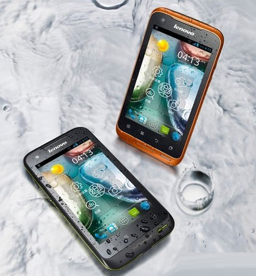 Lenovo ra smartphone chống nước, cạnh tranh với Sony