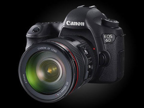 Canon trình làng 6D, máy full-frame có Wi-Fi, GPS giá 2.099 USD