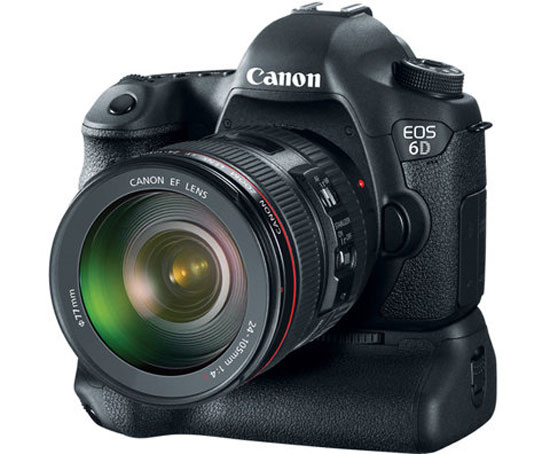 Canon trình làng 6D, máy full-frame có Wi-Fi, GPS giá 2.099 USD