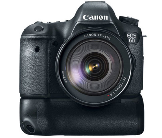 Canon trình làng 6D, máy full-frame có Wi-Fi, GPS giá 2.099 USD