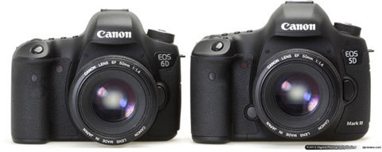 Canon trình làng 6D, máy full-frame có Wi-Fi, GPS giá 2.099 USD