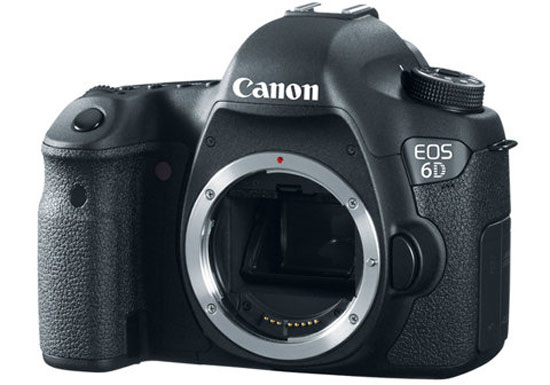 Canon trình làng 6D, máy full-frame có Wi-Fi, GPS giá 2.099 USD