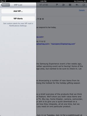 Cách cài đặt Mail VIP trong iOS 6