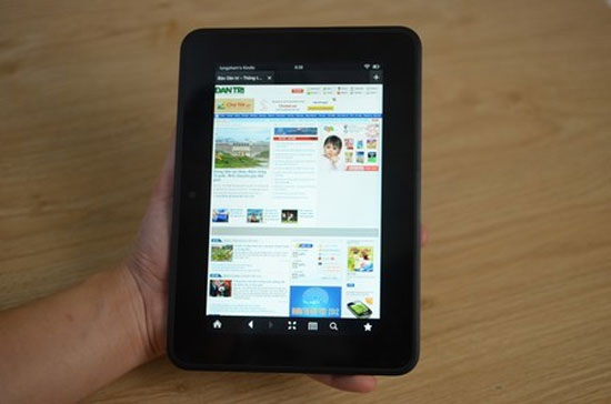 Kindle Fire HD 7 có giá 6 triệu đồng tại Việt Nam