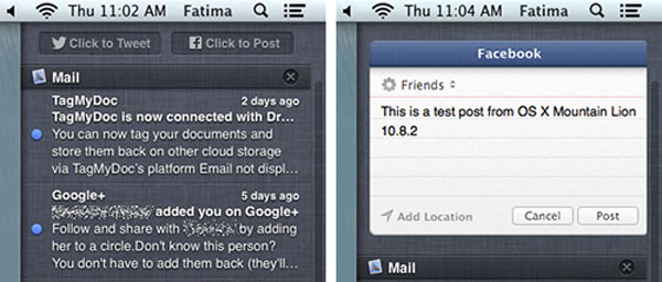 5 tính năng đáng chú ý của OS X Mountain Lion