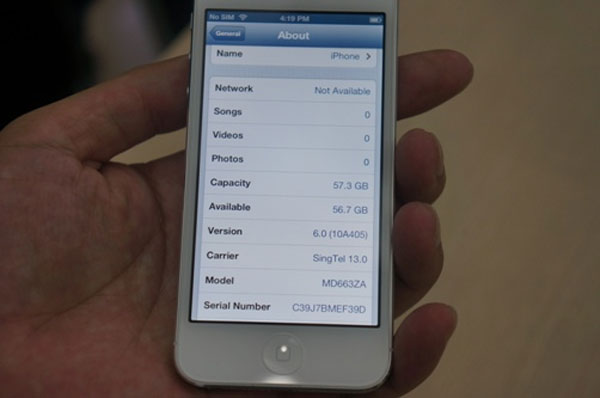 iPhone 5 bản thương mại chính thức về Việt Nam