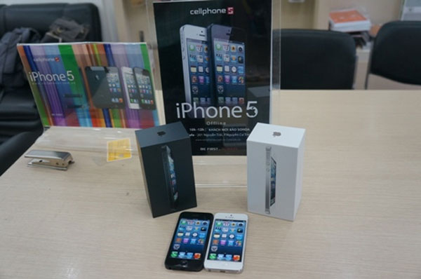 iPhone 5 bản thương mại chính thức về Việt Nam