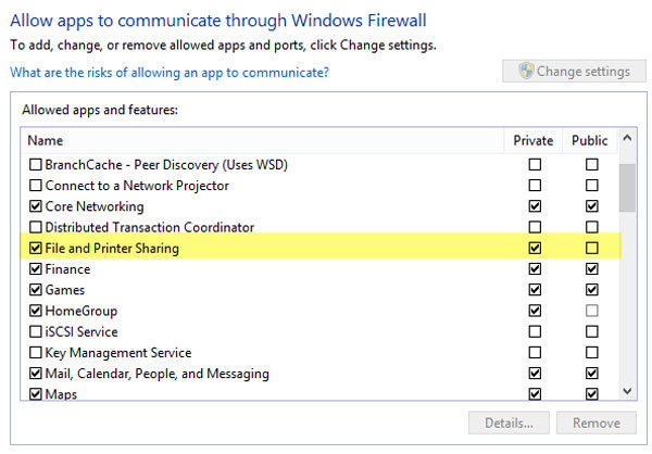 Chia sẻ dữ liệu từ máy Windows 8 đến máy Mac OS