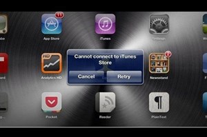 Khắc phục lỗi iOS 6 không truy cập được App Store