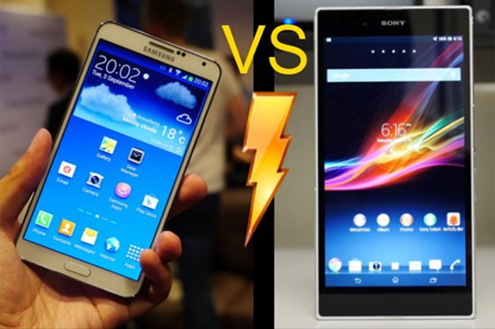 Xperia Z1 đọ cấu hình với Galaxy Note 3