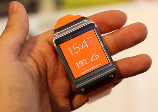 Samsung giới thiệu đồng hồ thông minh Galaxy Gear