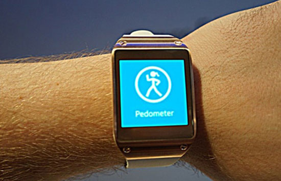 Chức năng Pedometer 9 tính năng hàng đầu của Galaxy Gear