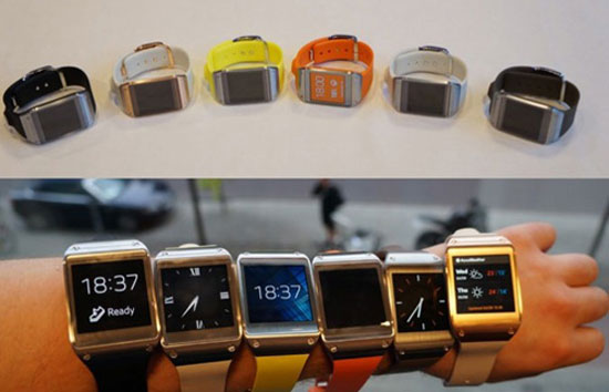 6 lựa chọn màu sắc 9 tính năng hàng đầu của Galaxy Gear