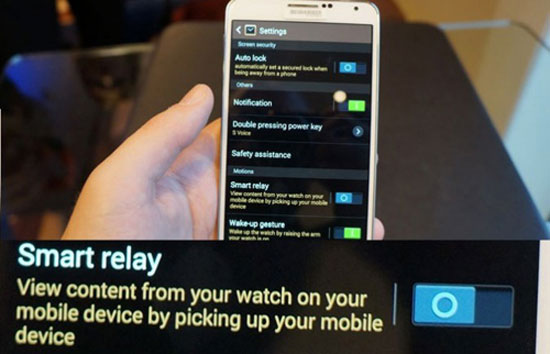 Smart Relay 9 tính năng hàng đầu của Galaxy Gear