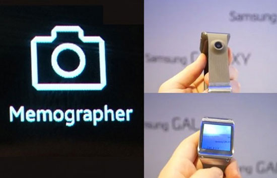 Camera 1,9 megapixel và Memographer 9 tính năng hàng đầu của Galaxy Gear
