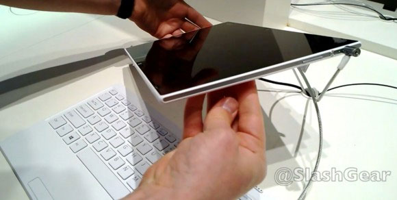 Sony công bố tablet Windows 8 mỏng nhất