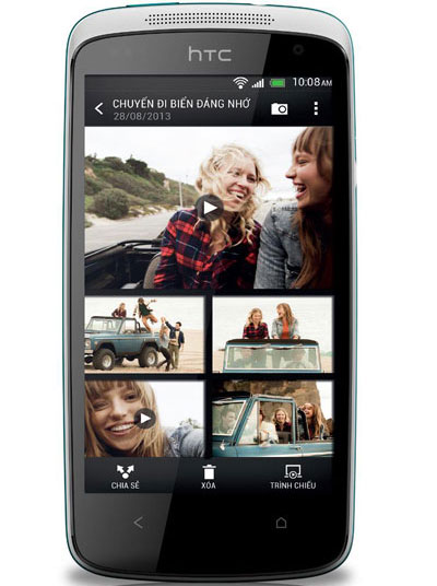 HTC Desire 500 có giá 7,59 triệu đồng ở Việt Nam