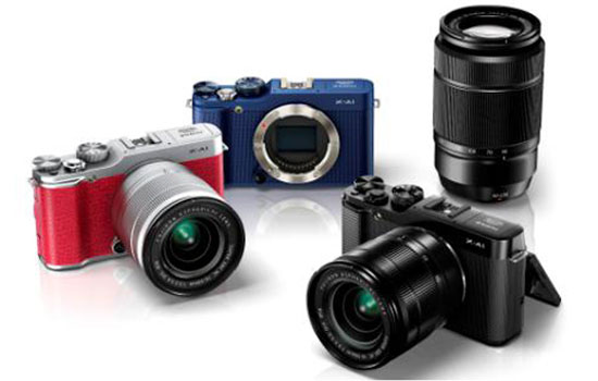 Máy có màu sắc trẻ trung hơn dòng X-M1 và X-E1. Máy ảnh mirrorless giá rẻ, nhiều màu sắc của Fujifilm lộ diện