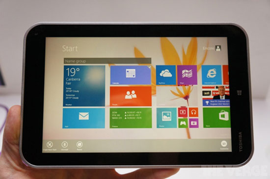 Toshiba Encore - Máy tính bảng Windows 8 giá rẻ