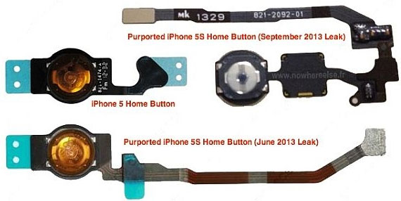 Lộ diện chức năng bảo mật vân tay của iPhone 5S