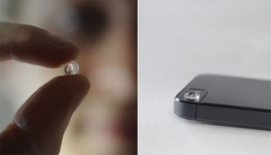 Cận cảnh ống kính 15 USD Ống kính biến "dế" thành kính hiển vi