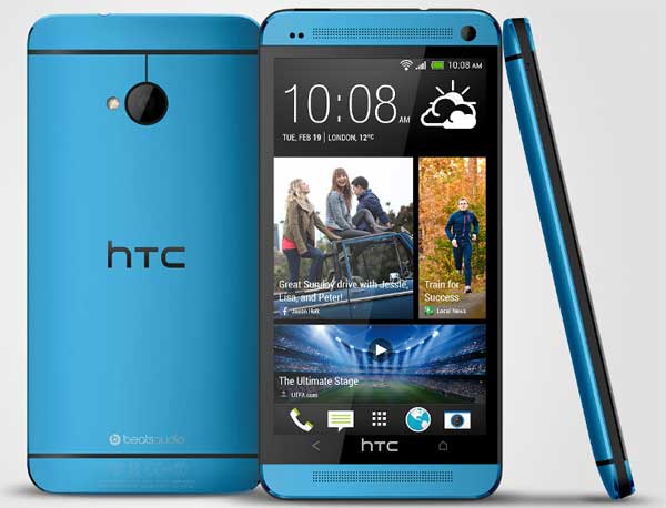 HTC One mới có màu xanh da trời HTC One phiên bản mới chỉ được bán qua Best Buy