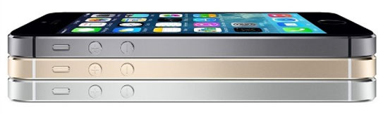 Cạnh bên iPhone 5S iPhone 5C vỏ nhựa và iPhone 5S với cảm biến vân tay trình làng