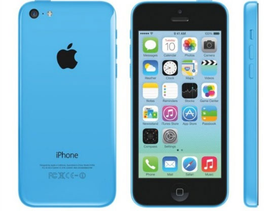 iPhone 5C xanh da trời. iPhone 5C vỏ nhựa và iPhone 5S với cảm biến vân tay trình làng