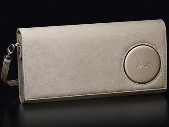 Túi xách Leica C - Clutch được làm bằng nỉ Alcantara Máy ảnh cao cấp Leica C do Audi thiết kế trình làng