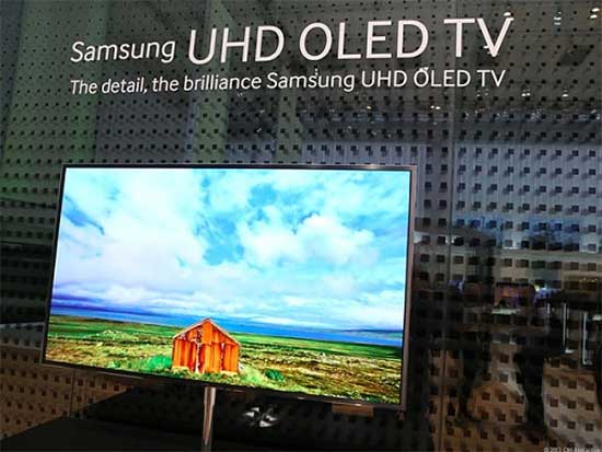 Samsung OLED 4K 5 TV 4K mới tại IFA 2013