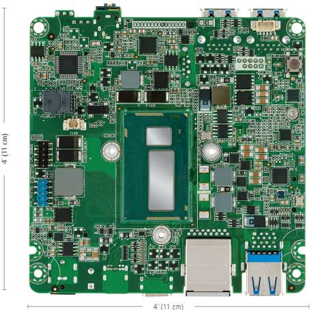 Máy tính siêu nhỏ NUC của Intel có phiên bản mới