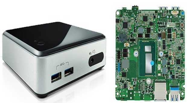 Máy tính siêu nhỏ NUC của Intel có phiên bản mới