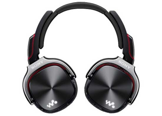 Máy nghe nhạc Sony NWZ- WH505 với kiểu dáng giống như một tai nghe trùm đầu. Sony Walkman "3 trong 1" với kiểu dáng tai nghe