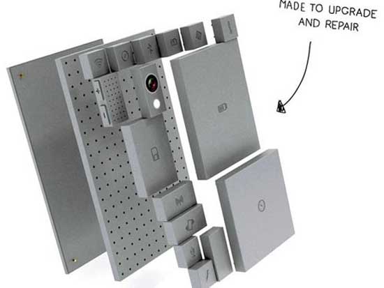 Bạn có thể tiến hành thay thế, nâng cấp hoặc chuyển đổi các blok bất cứ lúc nào. Ý tưởng smartphone lắp ghép