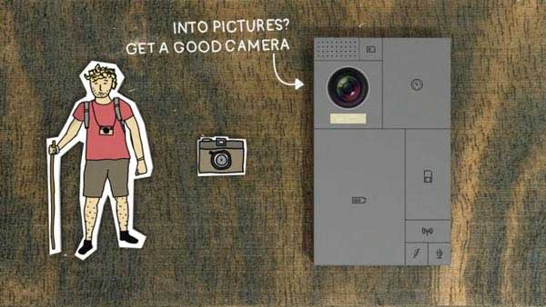 Smartphone tự lắp ghép Ý tưởng smartphone lắp ghép