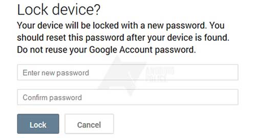 Tính năng khóa máy bằng mật khẩu sắp xuất hiện trên Android Device Manager. Điện thoại Android sắp khóa được bằng mật khẩu từ xa