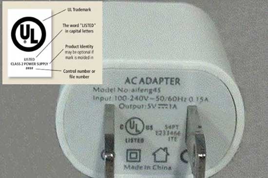 Dấu UL Mark Một số mẹo phân biệt hàng công nghệ giả