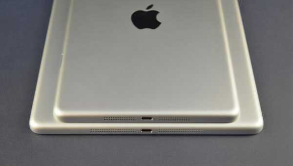 Ảnh rò rỉ ốp lưng iPad 5 (dưới) và iPad Mini 2 (trên)   iPad 5 sẽ có cảm biến vân tay, chip 64 bit