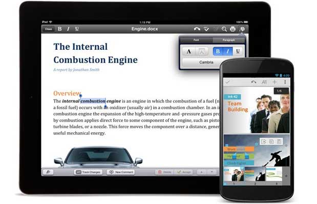 QuickOffice Google miễn phí QuickOffice trên cả iOS và Android