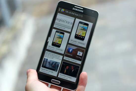 Màn hình Full HD Đánh giá Galaxy Note 3 - Bút cải tiến, pin tốt
