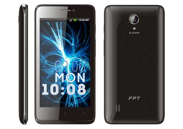 FPT F19 có màn hình 4.5 inch FPT ra thêm hai smartphone Android giá rẻ F15 và F19