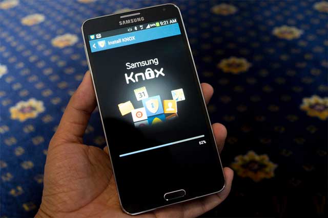Samsung KNOX Thử nghiệm giải pháp bảo mật Samsung KNOX trên Galaxy Note 3