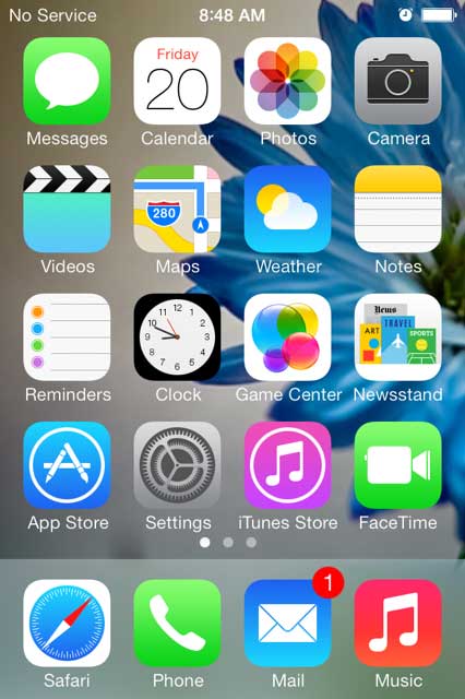 Những thất vọng từ bản iOS 7