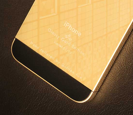 Sản phẩm được sản xuất giới hạn 99 bản và có đánh số thứ tự. iPhone 5S đầu tiên được mạ vàng tại Việt Nam