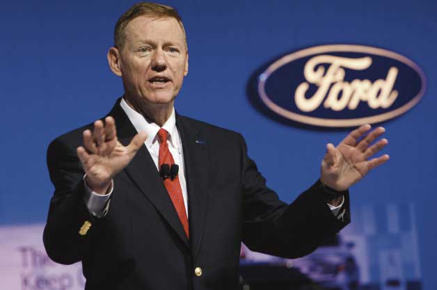 Giám đốc điều hành Alan Mulally của Ford. CEO tương lai của Microsoft là lãnh đạo hãng Ford?