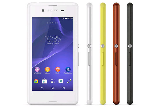 Sony Xperia E3 Sony giới thiệu chiếc điện thoại giá rẻ Xperia E3